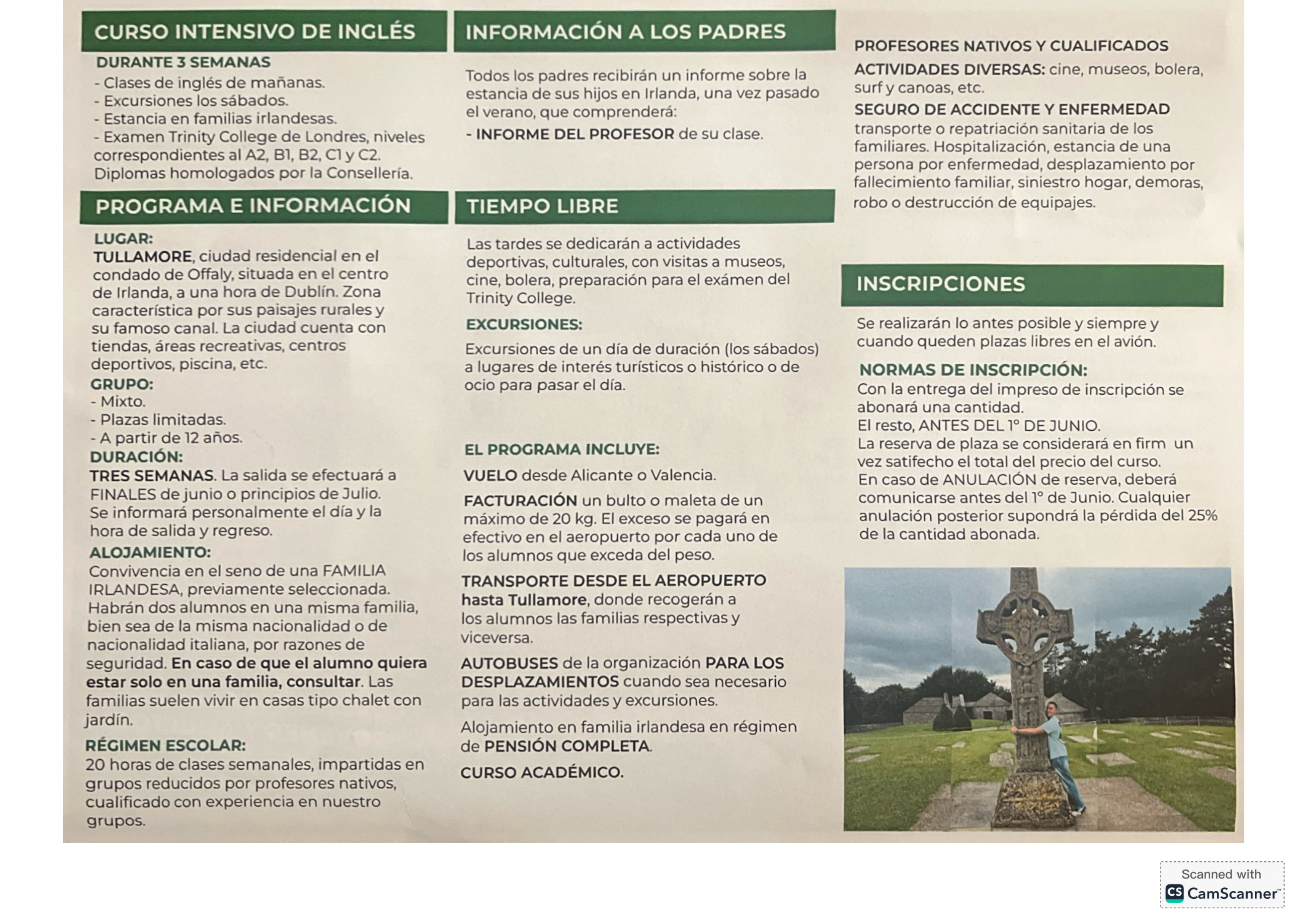 Detalles del Programa - Carmina Francés