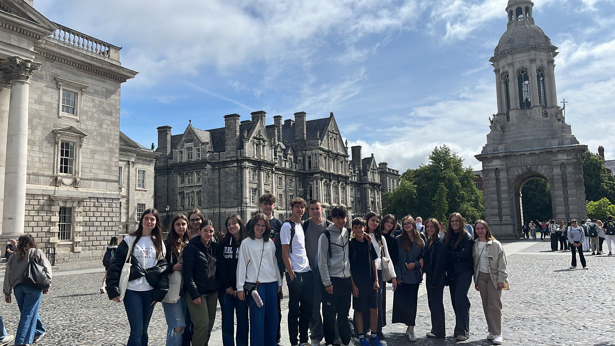 Students at Trinity College Dublin