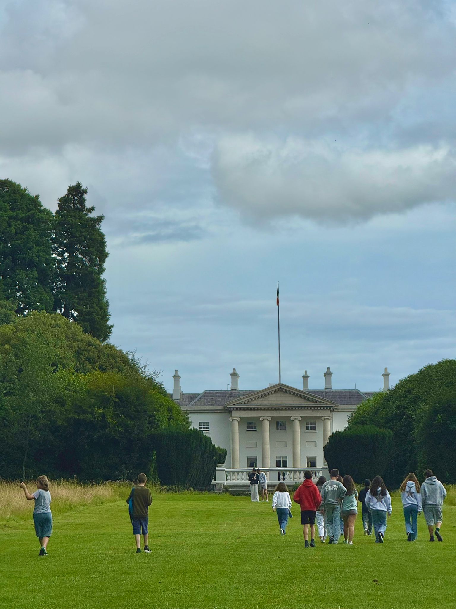 Visit to Áras an Uachtaráin, residence of the President of Ireland