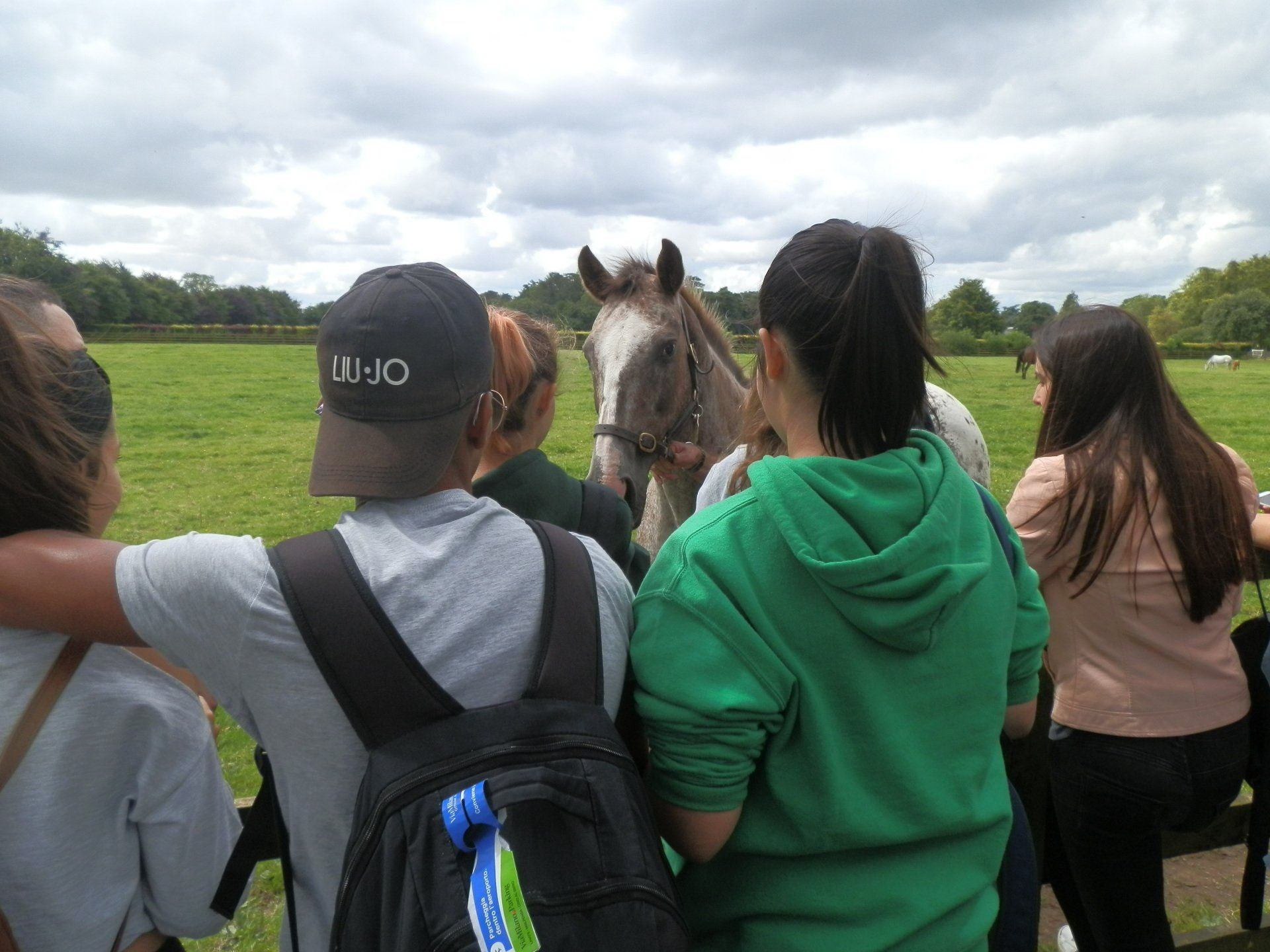 Students at National Stud